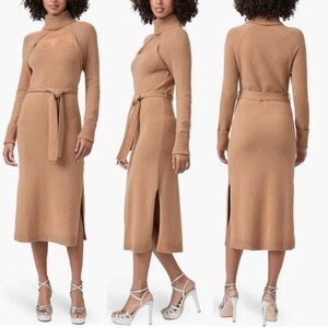 NWOT PAIGE Cherise Cutout Sweater Dress